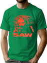 Saw Movie Bear Trap T-Shirt for Men & Women, T-Shirts Graphic Tee - Green