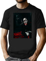 Saw Movie Poster T-Shirt for Men & Women, T-Shirts Graphic Tee - Black