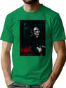 Saw Movie Poster T-Shirt for Men & Women, T-Shirts Graphic Tee - Green