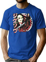 Saw Women'S Tank Top T-Shirt for Men & Women, T-Shirts Graphic Tee - Blue