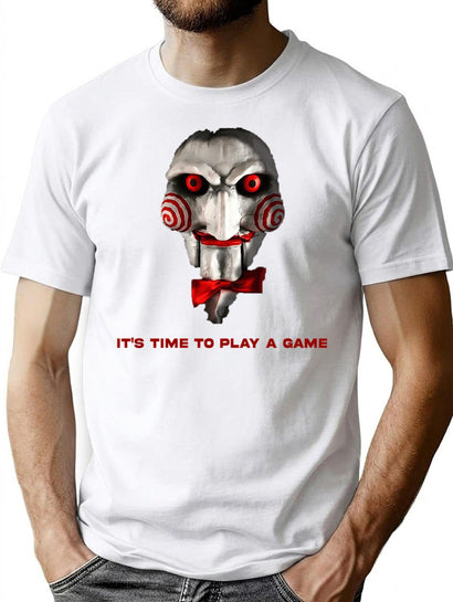 Saw X 2023 T-Shirt for Men & Women, T-Shirts Graphic Tee - Black