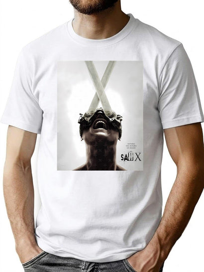 Saw X Saw X Movie 2023 T-Shirt for Men & Women, T-Shirts Graphic Tee - Black