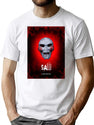 Saw (2) T-Shirt for Men & Women, T-Shirts Graphic Tee - White