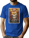 Saw (3) T-Shirt for Men & Women, T-Shirts Graphic Tee - Blue