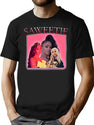 Saweetie Bootleg Graphic Bootleg Graphic T-Shirt - Black