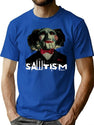 Sawtism Essential Premium Heavyweight Cotton T-Shirt - Blue