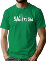 Sawtism Saw Movie Autism T-Shirt for Men & Women, T-Shirts Graphic Tee - Green