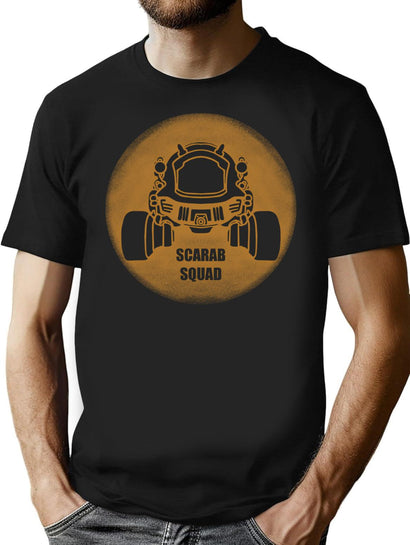 Scarab Squad T-Shirt for Men & Women, T-Shirts Graphic Tee - Black