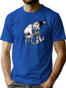 Scarecrow - Vintage Art T-Shirt for Men & Women, T-Shirts Graphic Tee - Blue