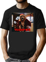 Scary Clown Christmas Santa T-Shirt for Men & Women, T-Shirts Graphic Tee - Black
