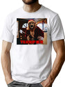 Scary Clown Christmas Santa T-Shirt for Men & Women, T-Shirts Graphic Tee - White