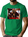 Scary Clown Christmas Santa T-Shirt for Men & Women, T-Shirts Graphic Tee - Green