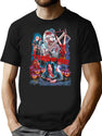 Scary Clown Horror Halloween 90S T-Shirt for Men & Women, T-Shirts Graphic Tee - Black