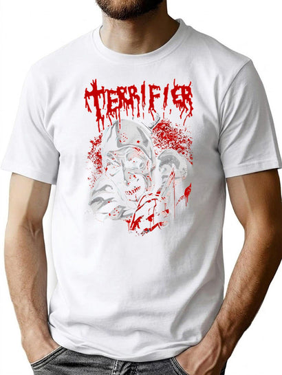 Scary Clown Terrifier T-Shirt for Men & Women, T-Shirts Graphic Tee - Black
