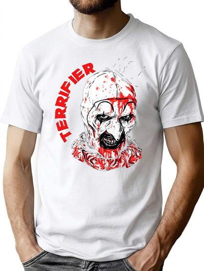 Scary Clown (2) T-Shirt for Men & Women, T-Shirts Graphic Tee - Black