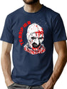 Scary Clown (2) T-Shirt for Men & Women, T-Shirts Graphic Tee - Navy