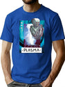 Schism Bootleg Graphic T-Shirt - Blue