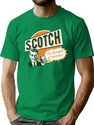 Scotch The Breakfast Of Champions T-Shirt for Men & Women, T-Shirts Graphic Tee - Green