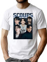 Scoups Vintage Bootleg Tee Bootleg Graphic T-Shirt - White