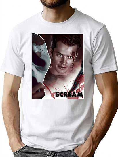 Scream 2 - Mickey Altieri T-Shirt for Men & Women, T-Shirts Graphic Tee - Black