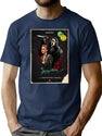 Scream 4 - Vhs Style T-Shirt for Men & Women, T-Shirts Graphic Tee - Navy