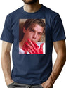 Scream Billy Loomis Horror Slasher T-Shirt for Men & Women, T-Shirts Graphic Tee - Navy
