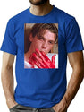 Scream Billy Loomis Horror Slasher T-Shirt for Men & Women, T-Shirts Graphic Tee - Blue