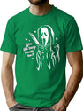 Scream Ghostface You Like Scary Movies Too Boyfriend Funny T-Shirt for Men & Women, T-Shirts Graphic Tee - Green