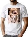 Scream Horror Movie Casey Becker T-Shirt for Men & Women, T-Shirts Graphic Tee - White