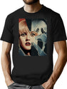 Scream Post T-Shirt for Men & Women, T-Shirts Graphic Tee - Black