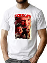 Scream Stu Picture Art T-Shirt for Men & Women, T-Shirts Graphic Tee - White