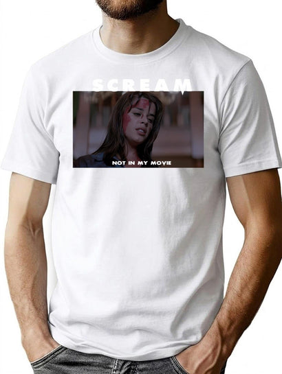 Scream (2) T-Shirt for Men & Women, T-Shirts Graphic Tee - Black
