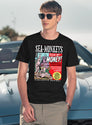 Sea-Monkey Exclusive T-Shirt for Men & Women, T-Shirts Graphic Tee - Navy