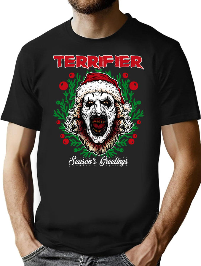 Season'S Greetings T-Shirt for Men & Women, T-Shirts Graphic Tee - Black