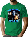 Sebastian Stand Bootleg Graphic T-Shirt - Green