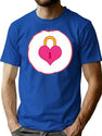 Secret Bear Funny Halloween Bear Costume Gift T-Shirt for Men & Women, T-Shirts Graphic Tee - Blue
