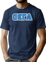 Sega Russia Bootleg Graphic T-Shirt - Navy