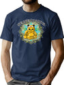 Sensei Buddha T-Shirt for Men & Women, T-Shirts Graphic Tee - Navy