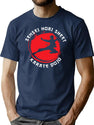 Sensei Hori Sheet Karate Dojo (1) T-Shirt for Men & Women, T-Shirts Graphic Tee - Navy