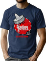 Seor Pizza Loverboy Worn Out T-Shirt for Men & Women, T-Shirts Graphic Tee - Navy