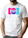 Sepsis It Makes Me Feel Like Im Walking Down A Crowded Alleyway With Tons Of Bootleg Merch In The Scorching Summer Sun Bootleg Graphic T-Shirt - White