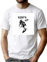Serf'S Up Toil And Shred Bootleg Graphic T-Shirt - White