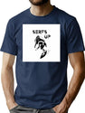 Serfs Up Toil And Shred Bootleg Graphic T-Shirt - Navy