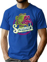 Seymour'S Organic Plant Food - Musical Theatre - Vintage - Cult Movie T-Shirt for Men & Women, T-Shirts Graphic Tee - Blue