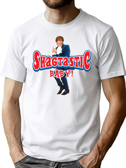 Shagtastic Baby T-Shirt for Men & Women, T-Shirts Graphic Tee - Black