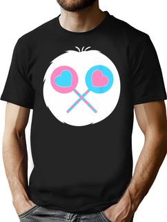 Share Bear Funny Halloween Bear Costume Gift T-Shirt for Men & Women, T-Shirts Graphic Tee - Black