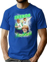 Sharon Strzelecki Kath Kim Bootleg Graphic T-Shirt - Blue