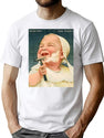 Shaving Baby T-Shirt for Men & Women, T-Shirts Graphic Tee - White