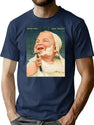 Shaving Baby T-Shirt for Men & Women, T-Shirts Graphic Tee - Navy