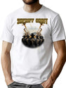 Sheriff Orbit Bootleg Graphic T-Shirt - White